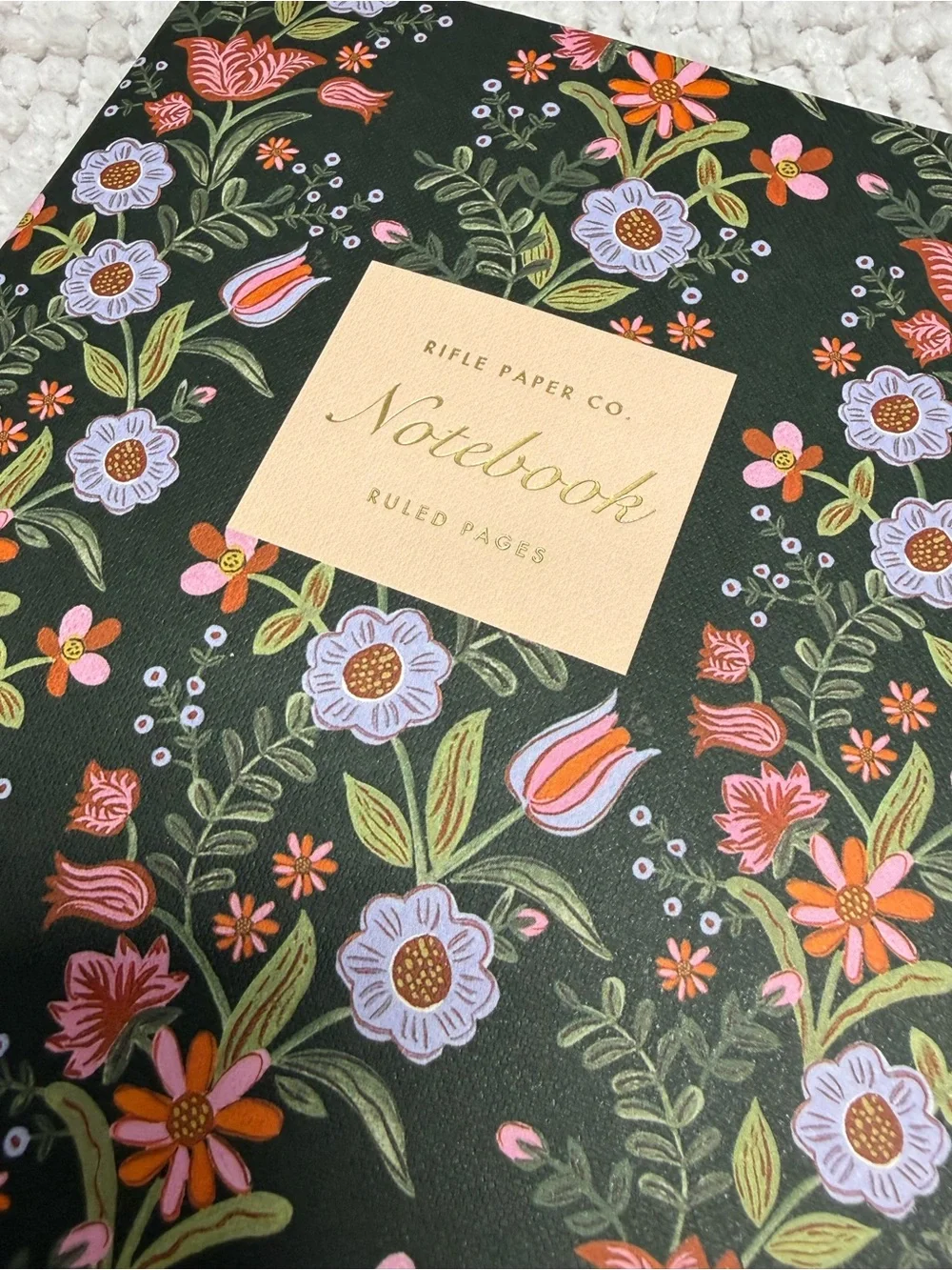 Rifle Paper Co Floral Soft Cover Journal & Gel Pen Set Stationery Bundle New
